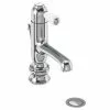 Burlington - Chelsea Regent Straight Mono Basin Mixer Tap with Pop Up Waste - CHR20