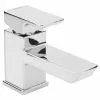 Bristan - Cobalt Monobloc Basin Mixer with Clicker Waste - COB-BAS-C