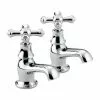 Bristan - Colonial Basin Taps - Chrome Plated - K-1/2-C