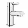 Cruze Contemporary Mono Basin Mixer Tap Chrome