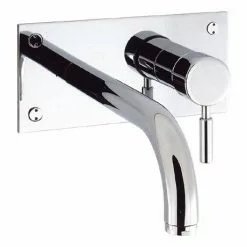 Crosswater - Design Wall Mounted 2 Hole Set Basin Mixer - DE121WNC