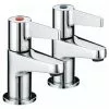 Bristan - Design Utility Lever Basin Taps - Chrome - DUL-1/2-C