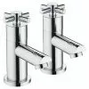 Bristan - Decade Contemporary Basin Taps - Chrome - DX-1/2-C