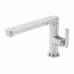Sagittarius Extended Reach Side Lever Basin Mixer + Waste