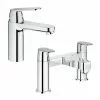 Grohe Eurosmart Cosmopolitan Tap Package (Bath + Basin Tap)