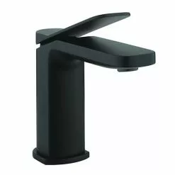 Crosswater Glide II Matt Black Mono Basin Mixer - GD110DNM
