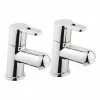 Bristan Jive Basin Pillar Taps Chrome - JI-1/2-C