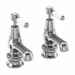 Burlington Kensington Regent - Chrome Basin Taps 3" - KER1