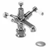 Burlington Kensington Regent - Chrome Basin Mixer Tap with Click-Clack Waste - KER6