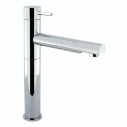 Crosswater - Kai Lever Tall Monobloc Basin Mixer Tap with Swivel Spout - KL116DNC