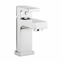 Crosswater Planet Mini Monobloc Basin Mixer + Waste - MBPS114P+