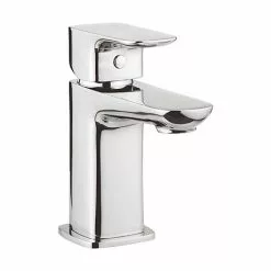 Crosswater Serene Mini Monobloc Basin Mixer + Waste - MBSN114P+