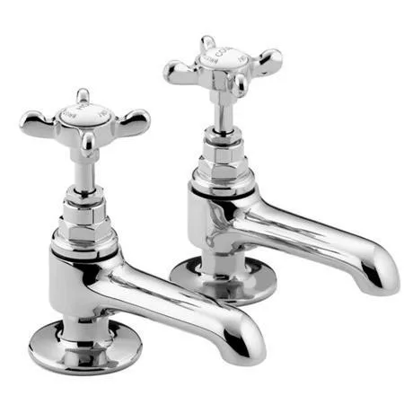 Bristan 1901 Basin Taps - Chrome 1 Bristan 1901 Basin Taps - Chrome