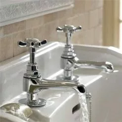 Bristan 1901 Basin Taps - Chrome 5 Bristan 1901 Basin Taps - Chrome -Basin Taps Shop N 12 C d1 375