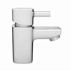 Neo Minimalist Cloakroom Mono Basin Mixer Tap Chrome -Basin Taps Shop NE001 S detail3 460