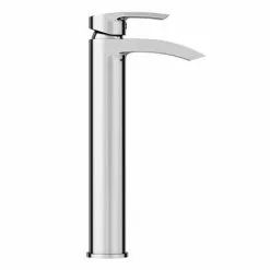 Nexus Chrome High Rise Mono Basin Mixer Tap -Basin Taps Shop NEX8 d3 460