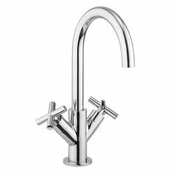 Crosswater MPRO Crosshead Chrome Mono Basin Mixer - PRC110DNC