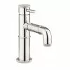 Crosswater MPRO Industrial Monobloc Basin Mixer with Knurled Detailing - Chrome - PRI110DNC