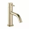 Crosswater MPRO Monobloc Basin Mixer - Brushed Brass - PRO110DNF