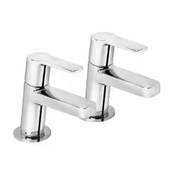 Bristan - Pisa Basin Taps - Chrome - PS2-1/2-C