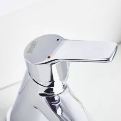 Bristan - Pisa Basin Mixer With Clicker Waste - Chrome - PS2-BAS-C -Basin Taps Shop PS2 BAS C.ai2 460