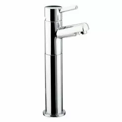 Bristan - Prism Contemporary Tall Basin Mixer (no waste) - Chrome - PM-TBAS-C