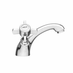 Regent Traditional Mono Basin Mixer - Chrome -Basin Taps Shop REG003 d5 460