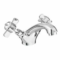 Regent Traditional Mono Basin Mixer - Chrome