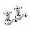Bristan - Regency Basin Taps - Chrome Plated - R-1/2-C