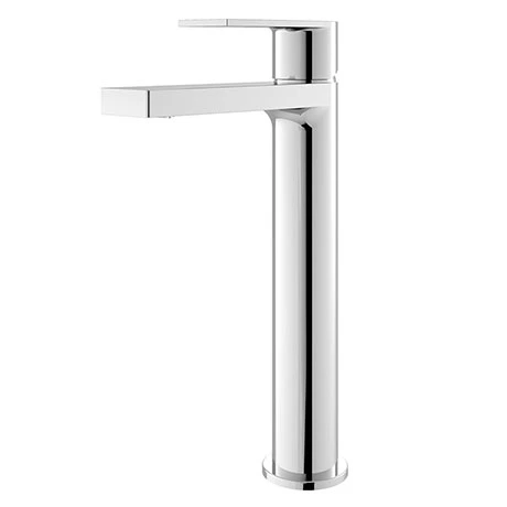 Hudson Reed Sottile Tall Mono Basin Mixer + Waste - SOT370 1 Hudson Reed Sottile Tall Mono Basin Mixer + Waste - SOT370