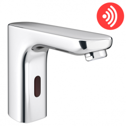 Apollo Angled Infrared Sensor Bathroom Mixer Tap - ST008