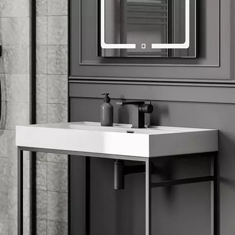 Toreno Casa Cloakroom Tap Matt Black 2 Toreno Casa Cloakroom Tap Matt Black - Image 2