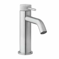 Crosswater 3ONE6 Stainless Steel Mono Basin Mixer Tap - TS110DNS