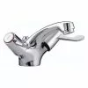 Bristan - Value Lever Mono Basin Mixer w/ Pop Up Waste - Chrome Plated w/ Ceramic Disc Valves