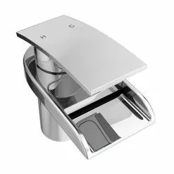 Zen Waterfall Cloakroom Mono Basin Mixer -Basin Taps Shop VIC1 d1 460