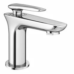 Valencia Joystick Control Lever Basin Mixer Tap + Waste