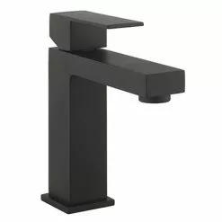 Crosswater Verge Basin Mono Basin Mixer Matt Black - VR110DNM