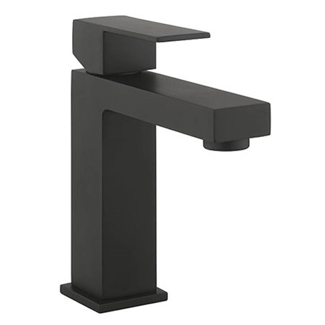 Crosswater Verge Basin Mono Basin Mixer Matt Black - VR110DNM 1 Crosswater Verge Basin Mono Basin Mixer Matt Black - VR110DNM
