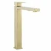 Crosswater Verge Tall Monobloc Basin Mixer Brushed Brass - VR112DNF