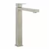Crosswater Verge Tall Monobloc Basin Mixer Stainless Steel Effect - VR112DNV