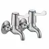 Bristan - Value Lever Bib Taps - Chrome Plated w/ Ceramic Disc Valves - VAL-BIB-C-CD