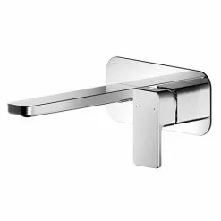 Nuie Windon Chrome 2TH Wall Mounted Basin Mixer - WIN328