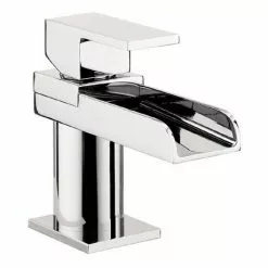 Crosswater - Water Square Mini Monobloc Basin Mixer Tap - WS114DNC